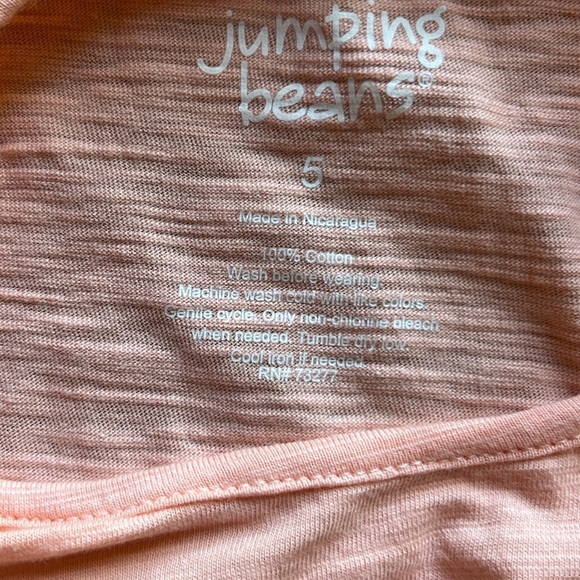 Jumping Beans Girls' Tee and Shorts set, Size 5 - Picture 3 of 6